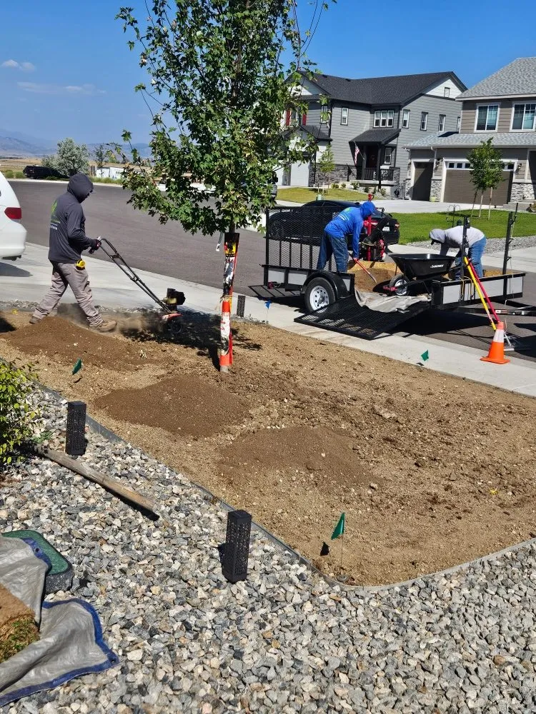 Custom garden landscaping for homes across Loveland, CO - EE Landscape & Irrigation