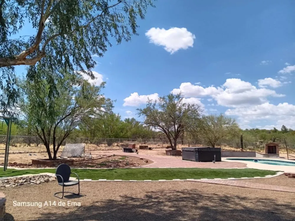 Custom landscape installation for residential properties across Tucson, AZ - E&E Landscape