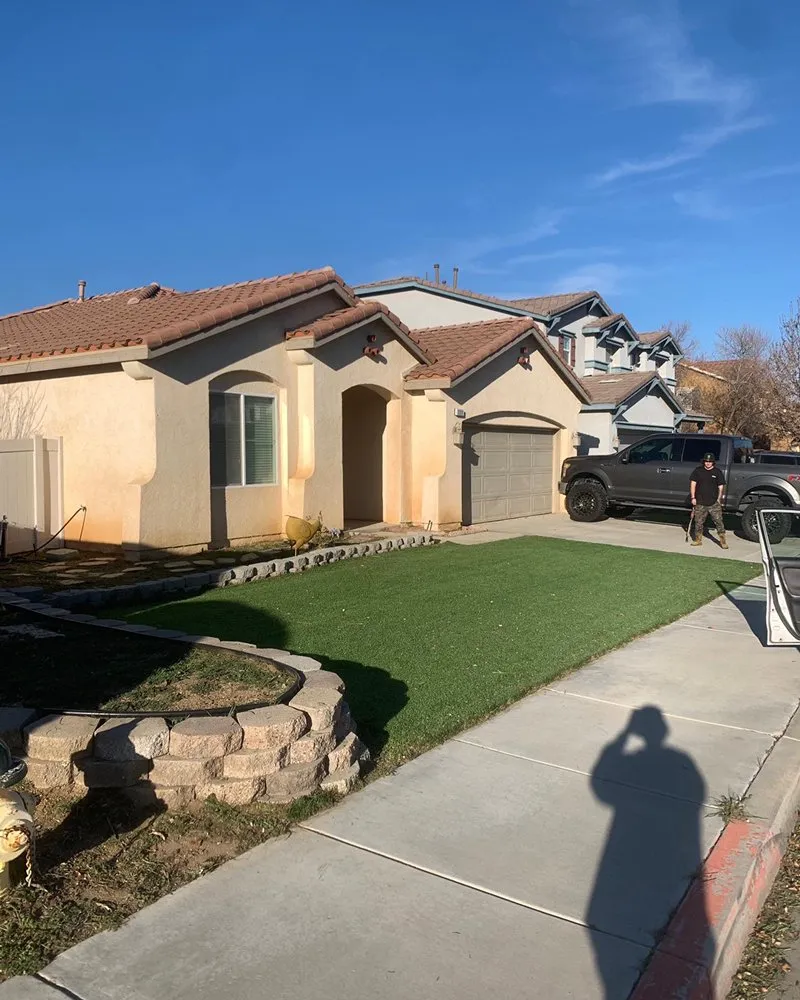Local landscape installation in Tehachapi, CA - E&E Remodels