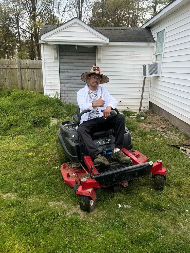 Professional yard maintenance for residential properties in Wilson, NC by EEA Landscaping