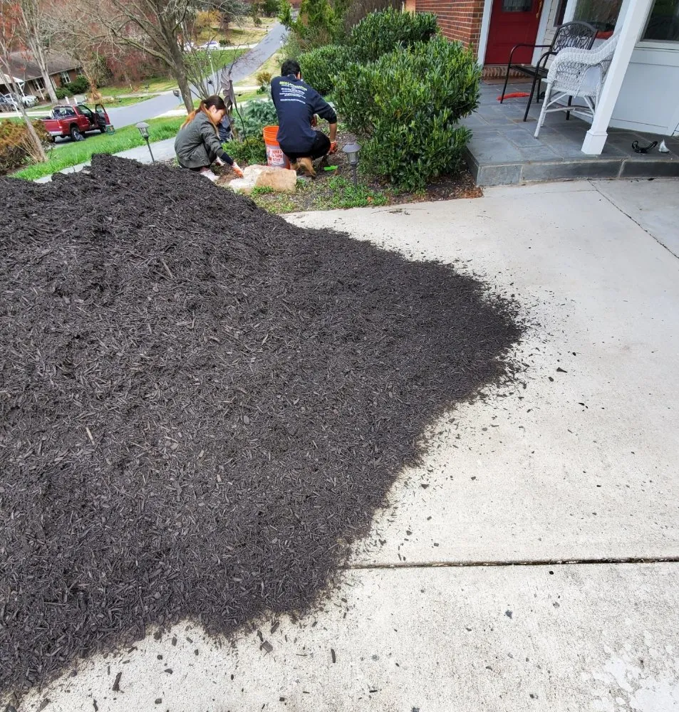 Professional garden landscaping in Rockville, MD by EECO Landscaping