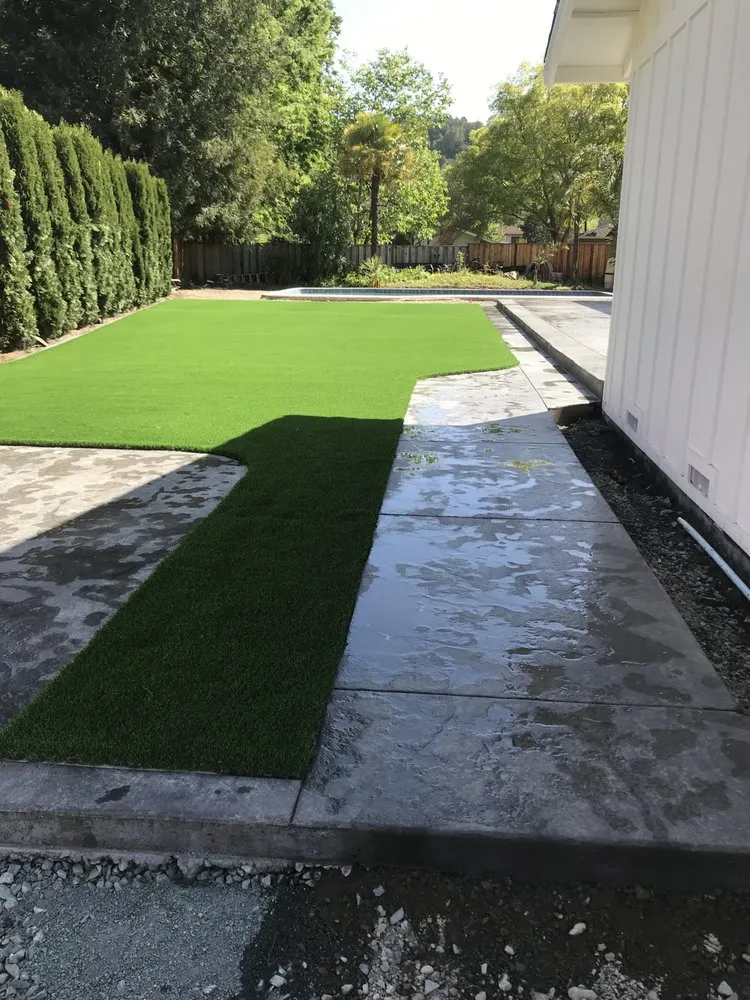 Affordable lawn mowing service for year-round maintenance in Tracy, CA by E&F Landscape And Construction