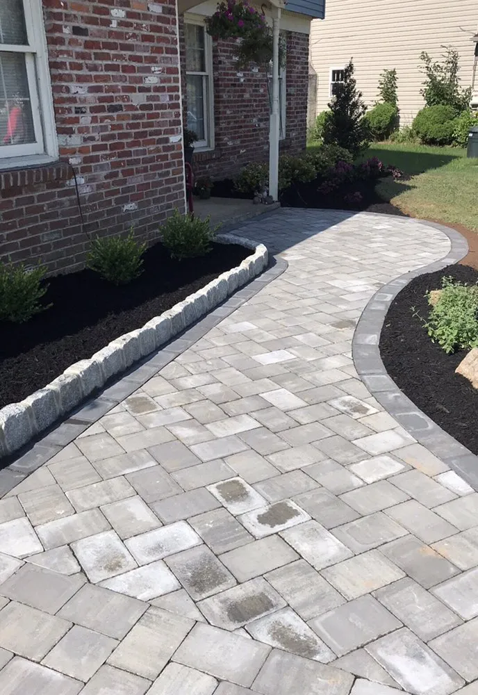 Top-rated residential landscaping for homes in Warminster, PA by E&F Landscape