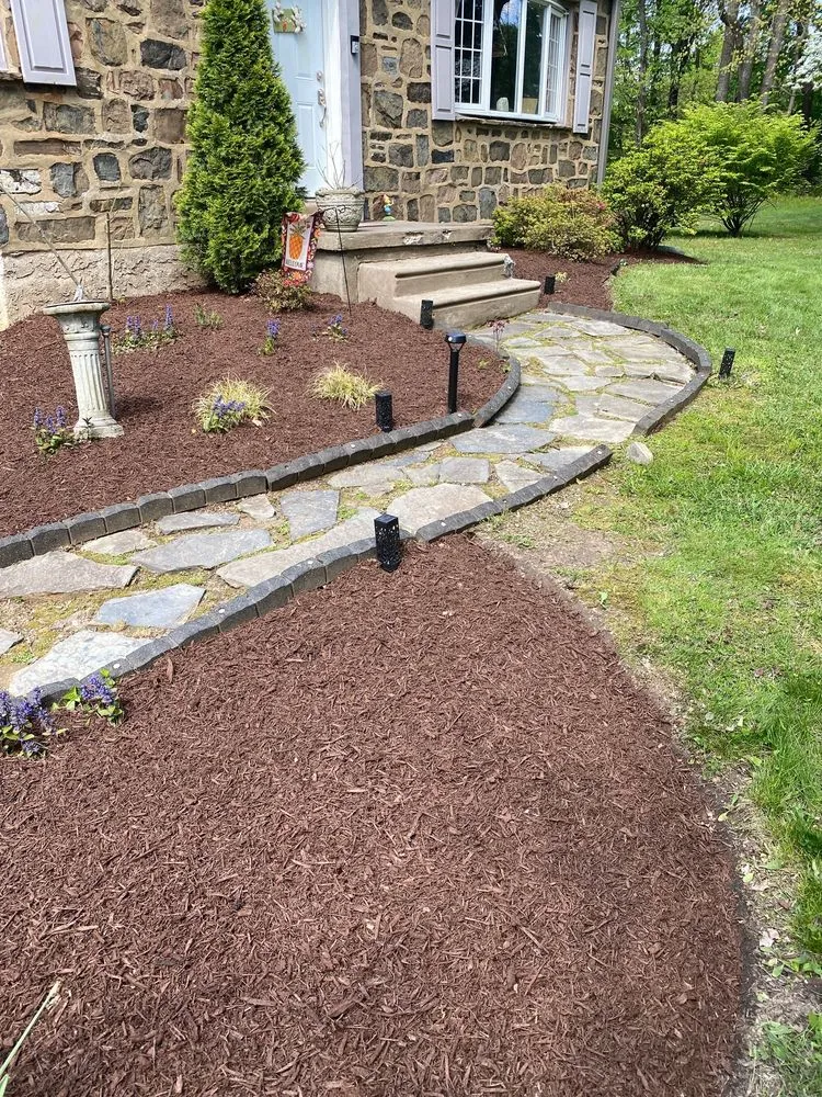 Professional lawn mowing service in Warminster, PA - E&F Landscape