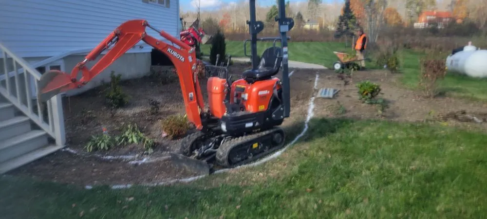 Custom landscaping services for outdoor upgrades in Hampden, ME by EFA Earthworks