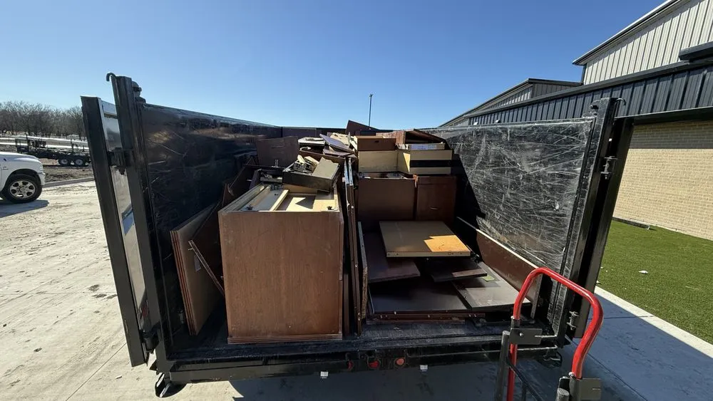 Custom lawn care service for residential properties in Royse City, TX by EFE Junk Removal & Landscaping