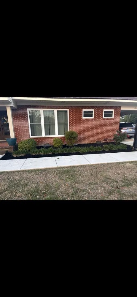 Local landscape installation in Decatur, AL by Efficiency Lawn & Landscaping