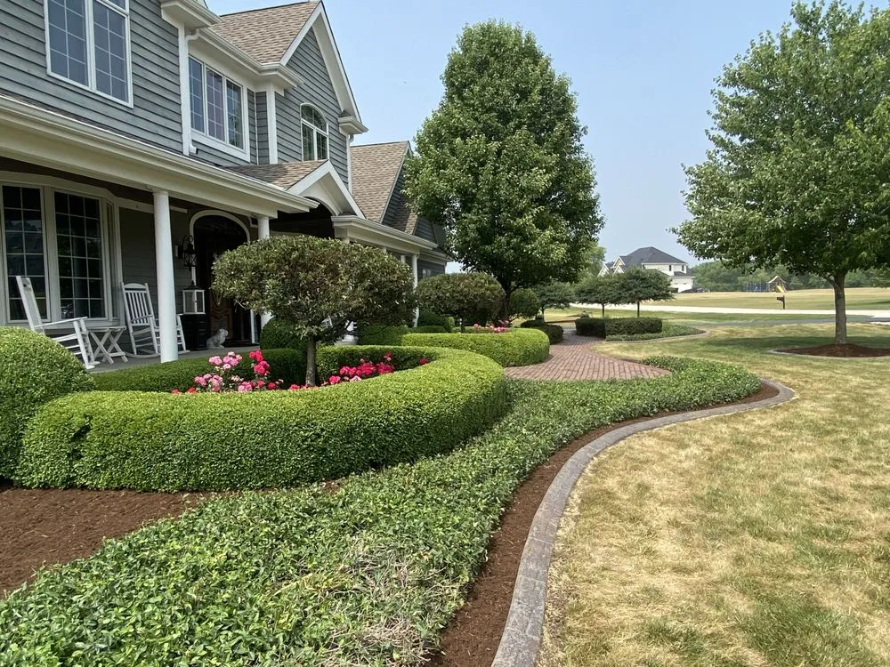 Custom yard maintenance in McHenry, IL by E.F.P. Express Landscaping Service