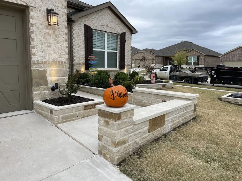 Trusted landscape installation for beautiful yards in Princeton, TX by EG construction & Landscaping