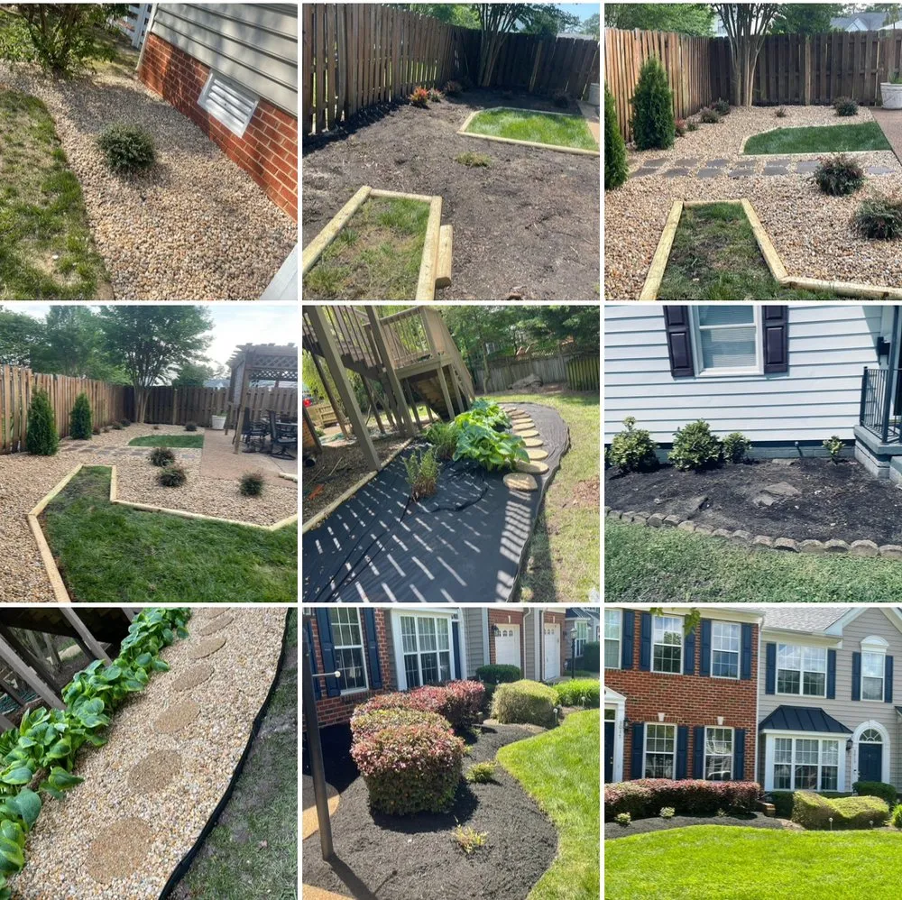 Expert residential landscaping for beautiful yards across Richmond, VA - E&G Landscaping Service