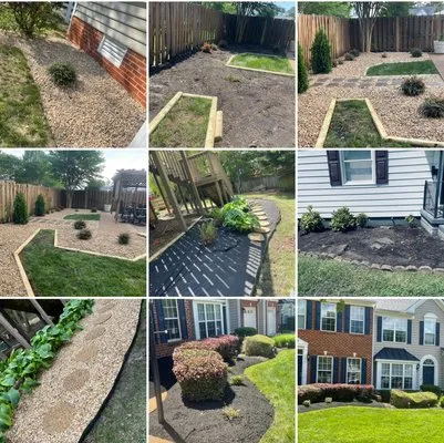 E&G Landscaping Service Logo