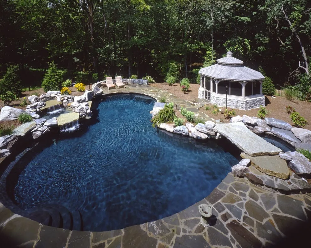 Custom outdoor landscaping for residential properties in Florence, KY by Egbers Land Design