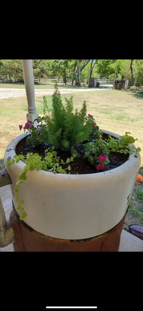 Local lawn mowing service with custom design in Azle, TX by Eguez Landscaping