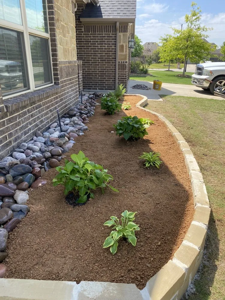 Local outdoor landscaping for homes across Azle, TX - Eguez Landscaping