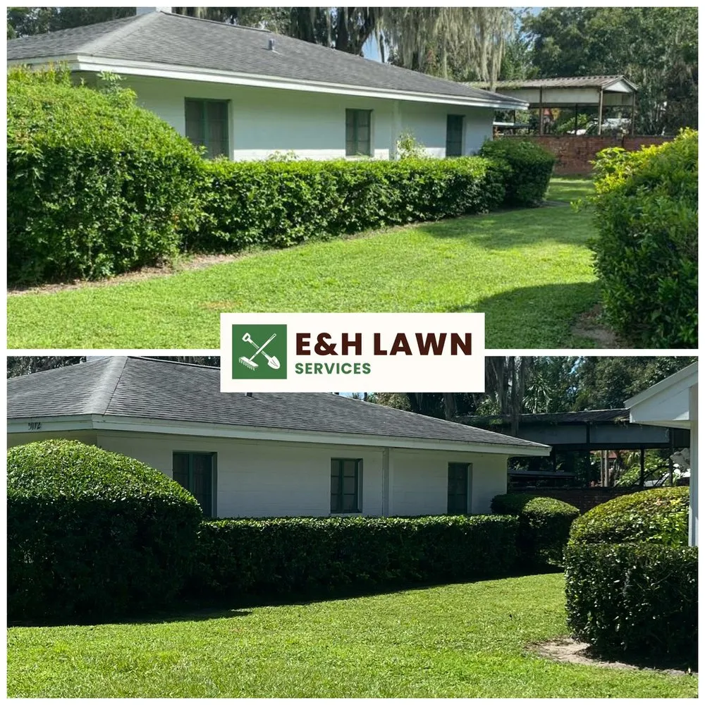 Top-rated landscape design in Orlando, FL by E&H Lawn Services