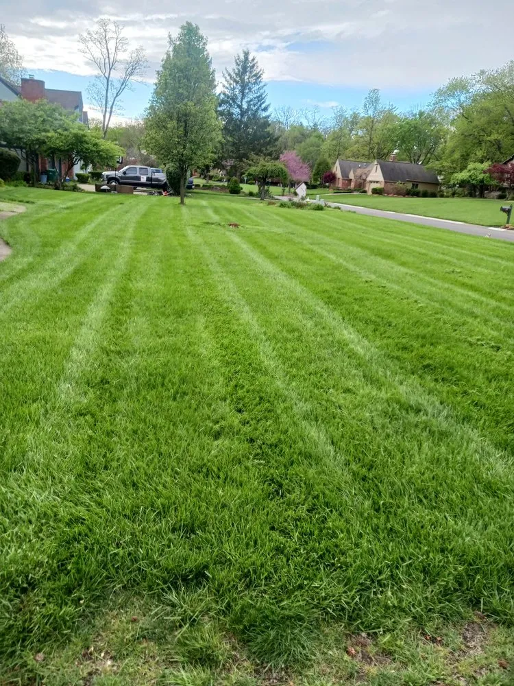 Custom garden landscaping in South Vienna, OH by EHP Lawncare