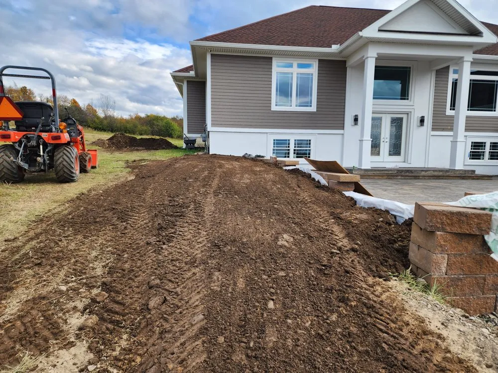 Professional outdoor landscaping for residential properties across Utica, NY - E&I Landscaping and Excavation