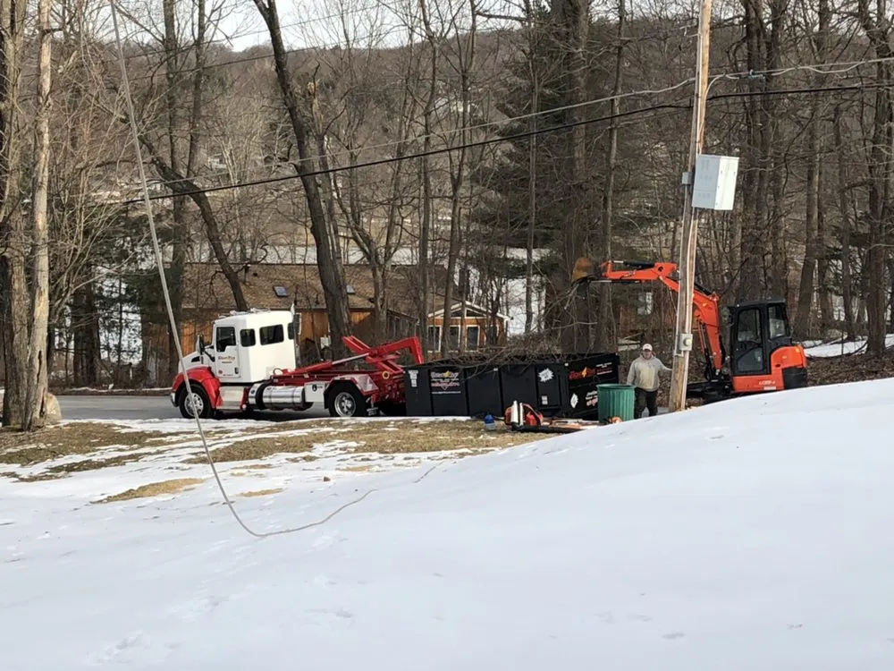 Custom landscape design in New Fairfield, CT by Eight 4 Five Services