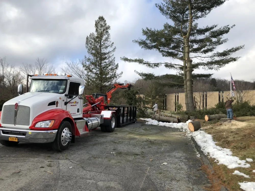 Local outdoor landscaping experts serving New Fairfield, CT - Eight 4 Five Services