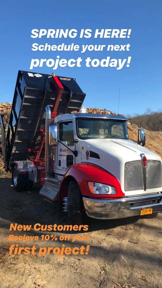 Professional landscaping services for homes in New Fairfield, CT by Eight 4 Five Services