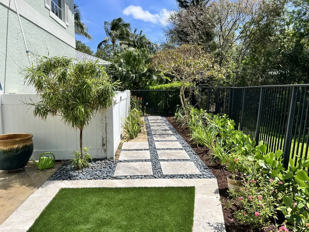 Expert landscape installation for residential properties across Palm city, FL - Eileen G Designs