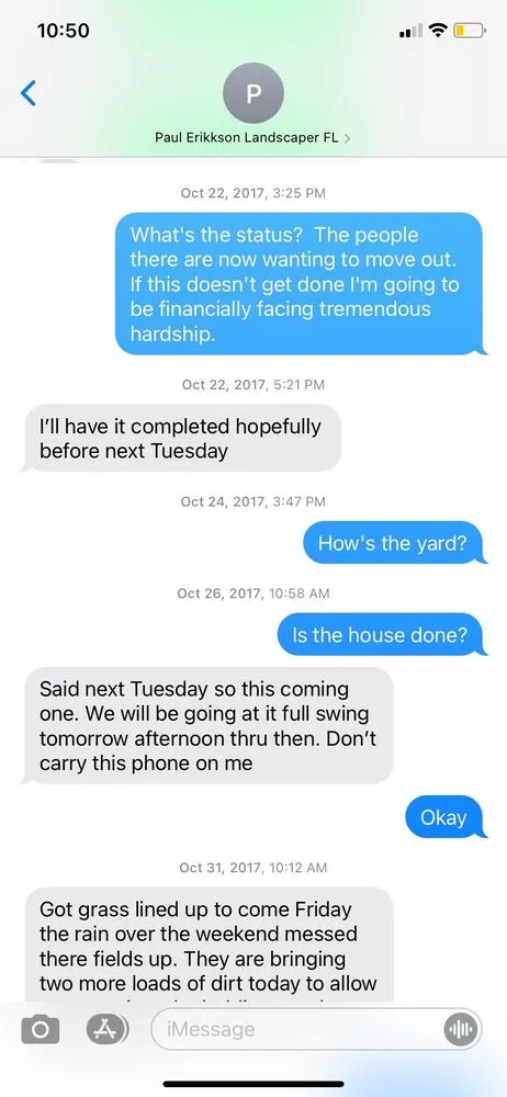 Trusted lawn mowing service in Crestview, FL - Eiriksson Landscaping