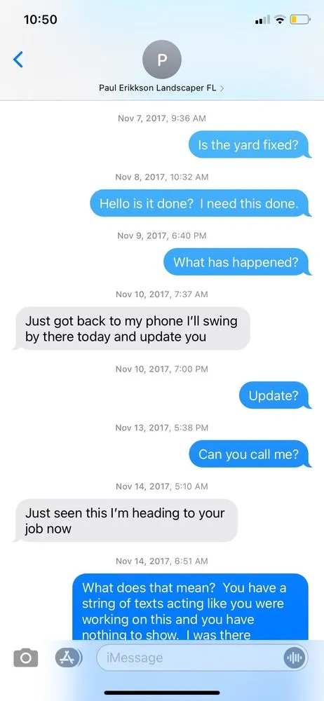 Reliable yard maintenance experts serving Crestview, FL - Eiriksson Landscaping