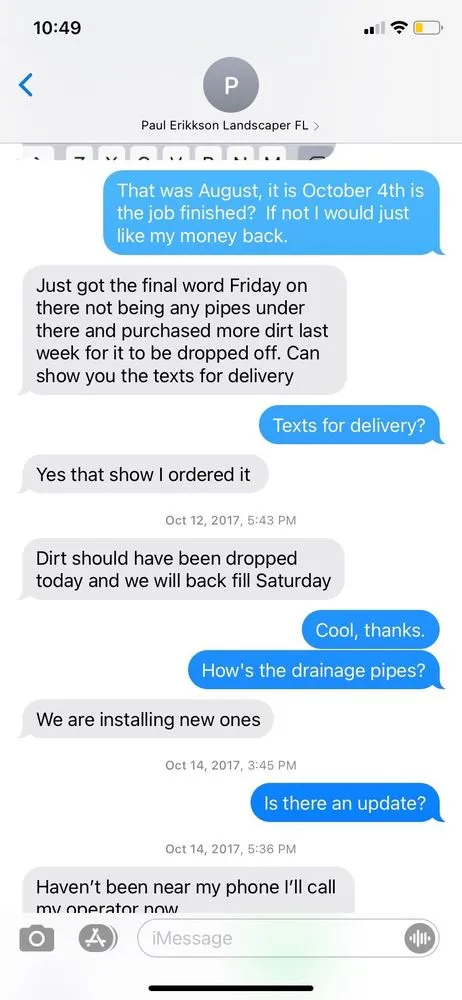 Reliable yard cleanup service experts serving Crestview, FL - Eiriksson Landscaping