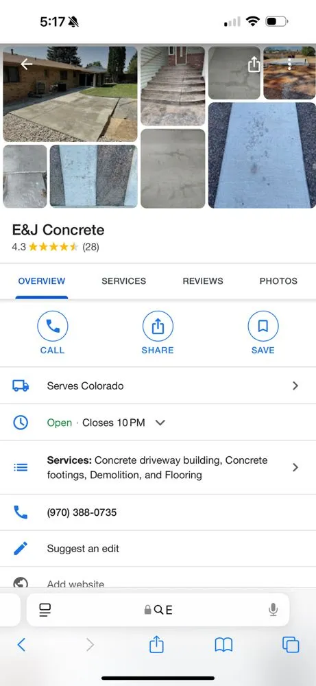 Top-rated residential landscaping in Greeley, CO by E&J Concrete