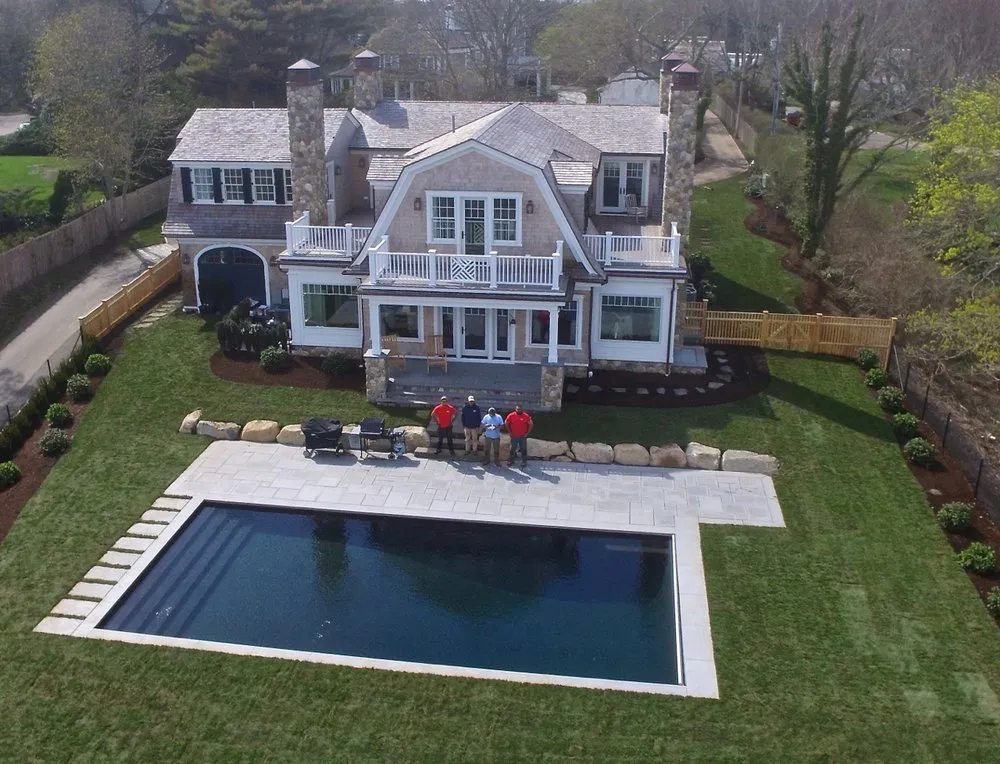 Custom garden landscaping for residential properties across Hyannis, MA - EJ Jaxtimer Builder