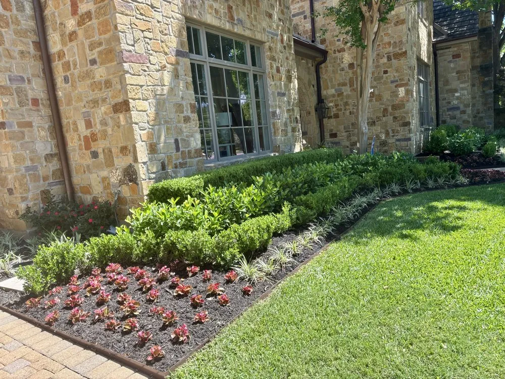 Custom garden landscaping in Austin, TX by EJ Landscaping & Irrigation