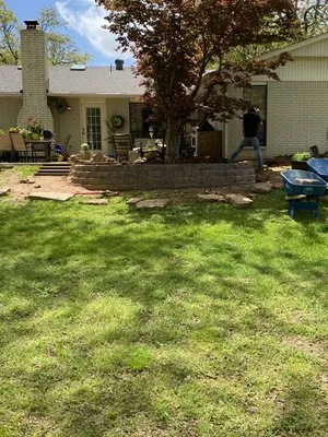 E&J Landscaping And Dirt Work Logo