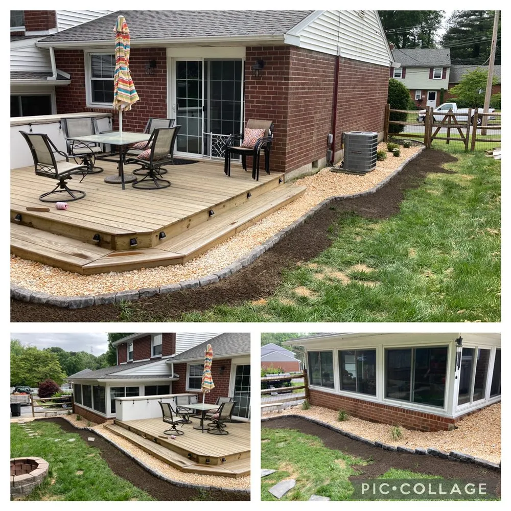 Professional yard cleanup service for homes in Brookhaven, PA by E&J Landscaping
