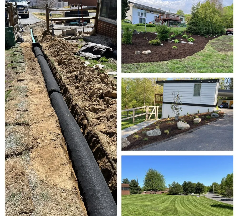 Reliable residential landscaping with custom design in Brookhaven, PA by E&J Landscaping