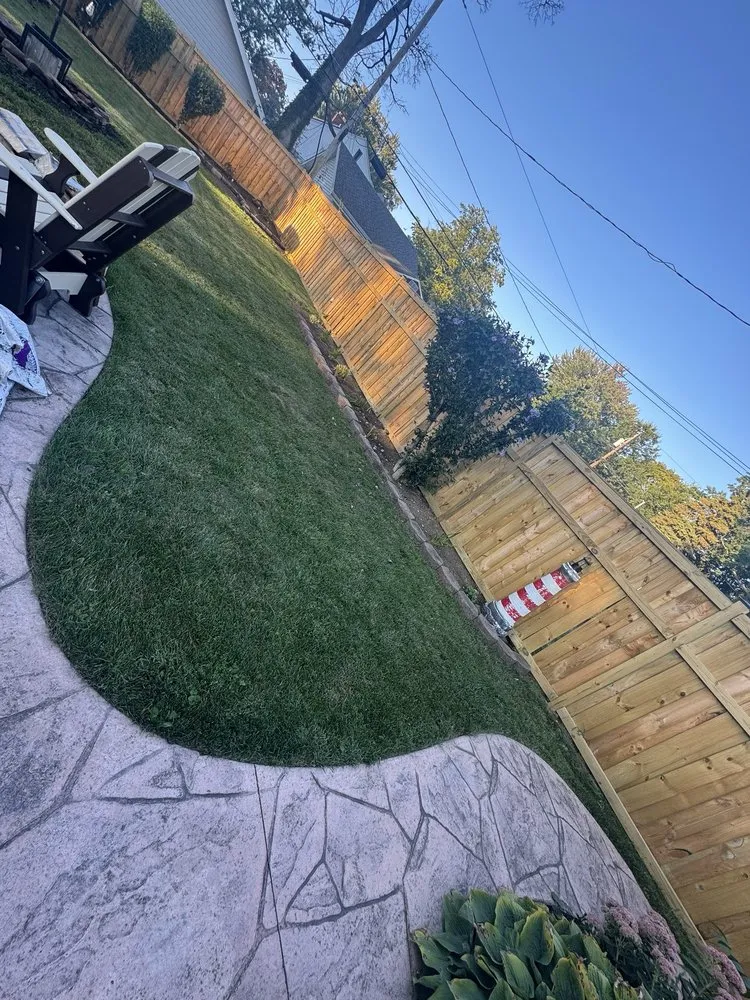 Local outdoor landscaping with custom design in Irondequoit, NY by EJ Lawn & Landscape