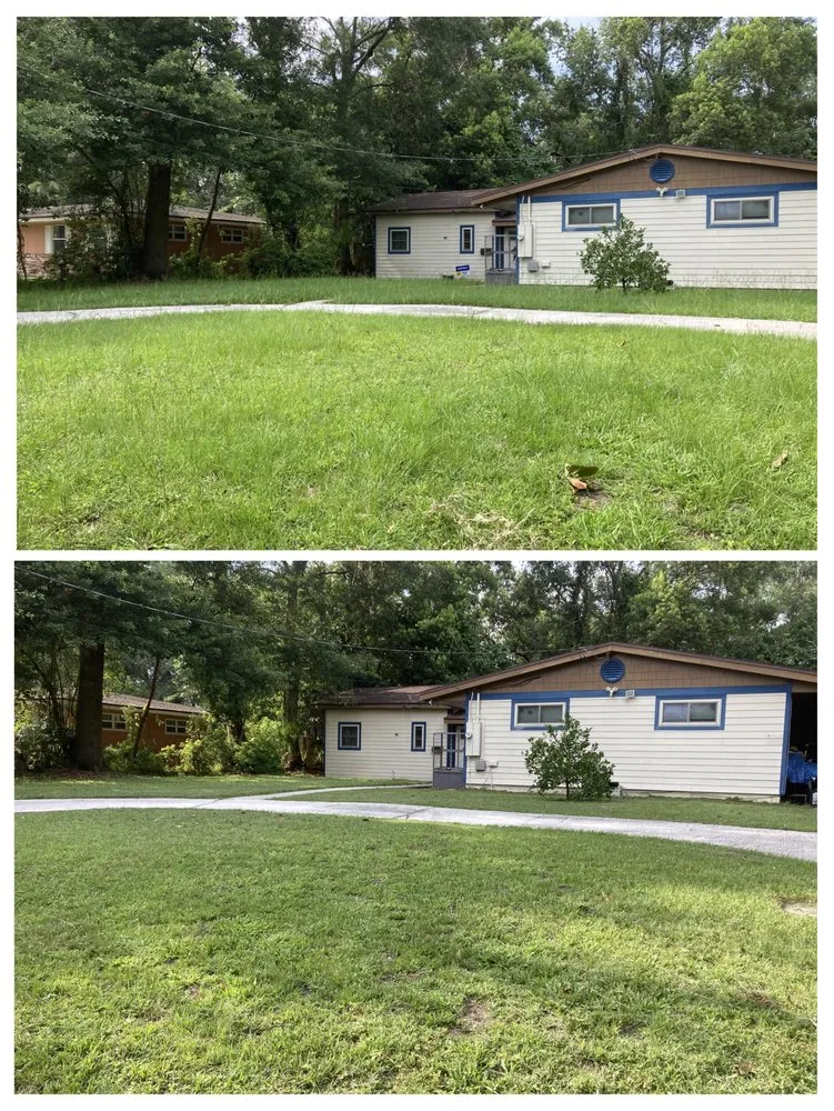 Affordable yard maintenance for residential properties in Jacksonville, FL by EJK Lawns