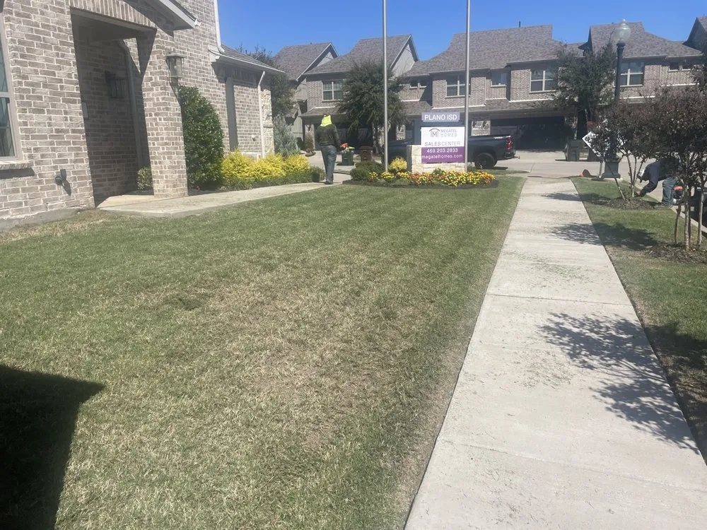 Custom landscape installation for beautiful yards across Parker, TX - EJS Landscaping & Dumping