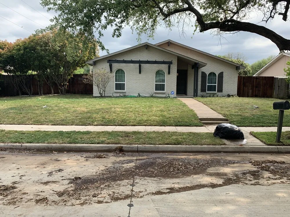 Local landscape installation for outdoor upgrades in Arlington, TX by EJ's Lawn & Remodel