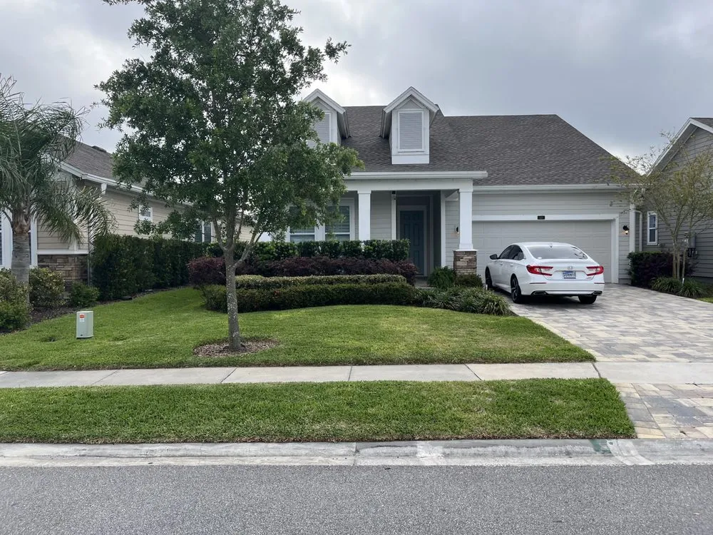 Professional landscape design with custom design in Ponte Vedra Beach, FL by EJW Lawn Care