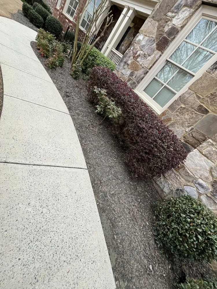 Professional yard maintenance in Lawrenceville, GA by E&K Landscaping