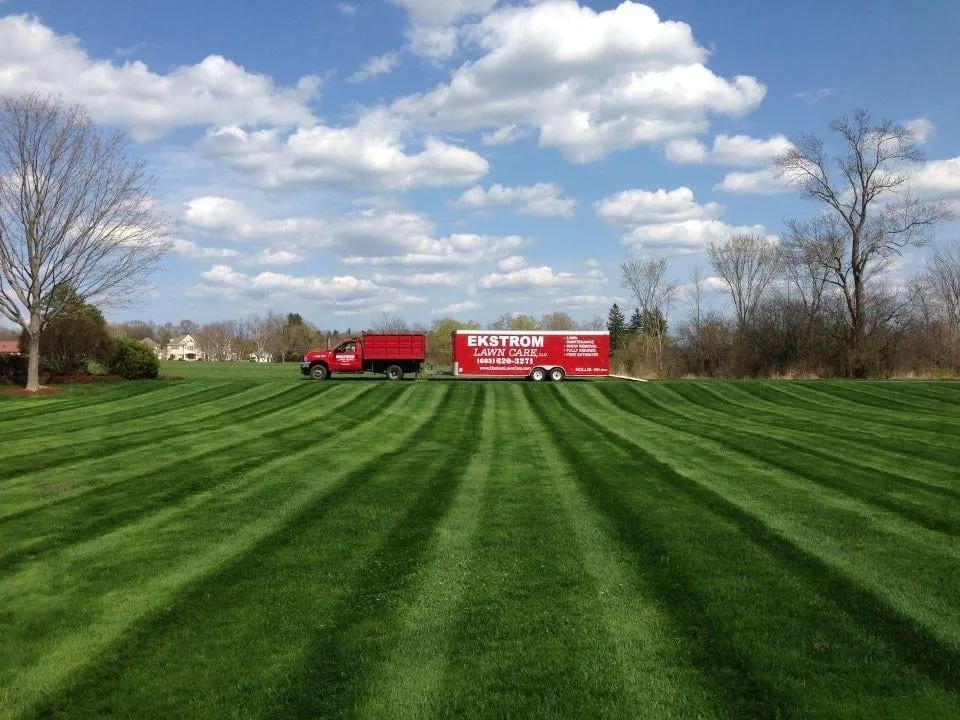 Expert outdoor landscaping in Amherst, NH by Ekstrom Lawn Care