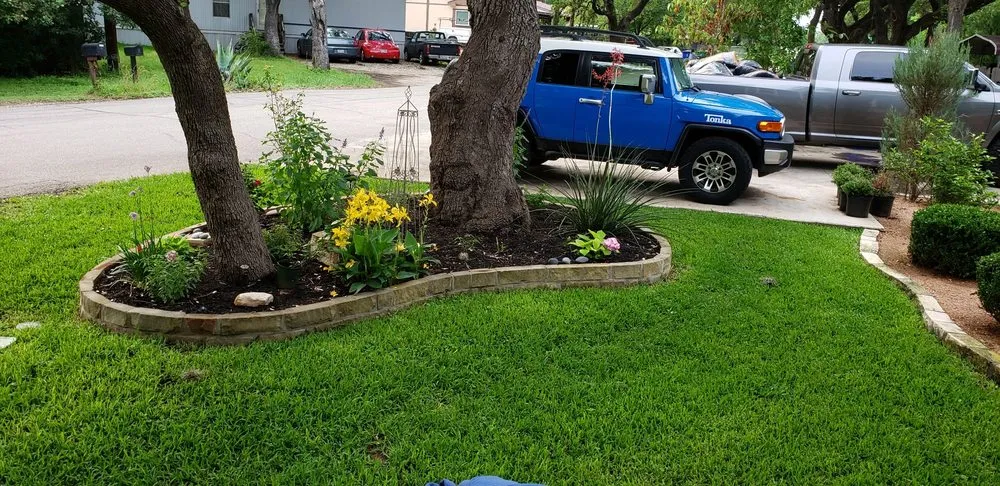 Custom landscaping services for residential properties in Cedar Park, TX by El Camino Landscaping