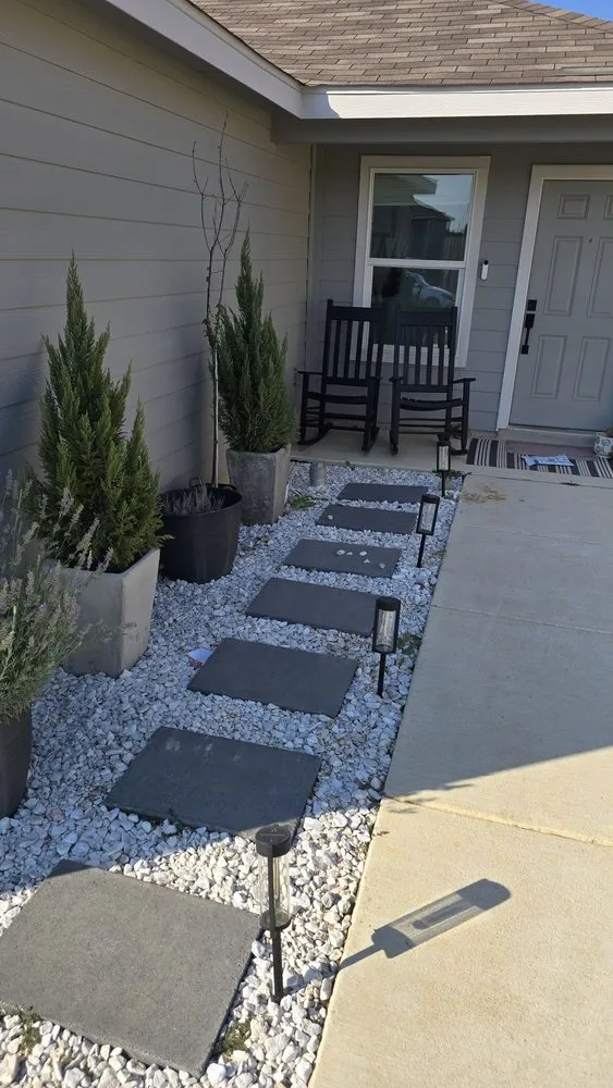 Expert outdoor landscaping for homes in San Antonio, TX by El Di Junk Removal