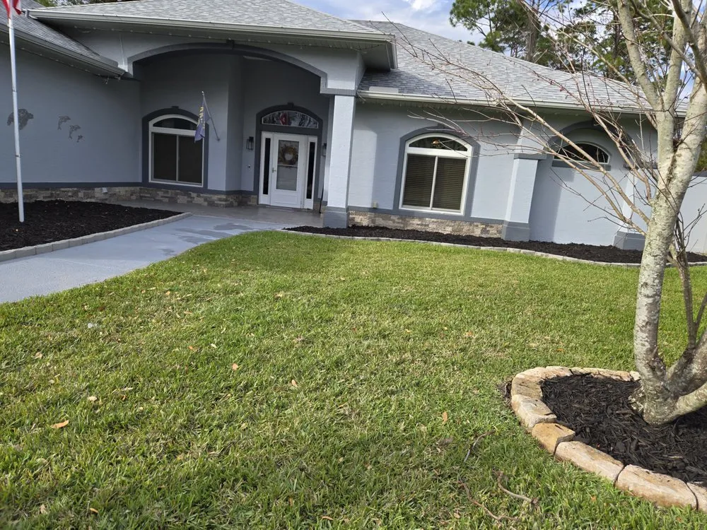 Expert lawn mowing service for beautiful yards in Crescent City, FL by El Dorado Property Solutions