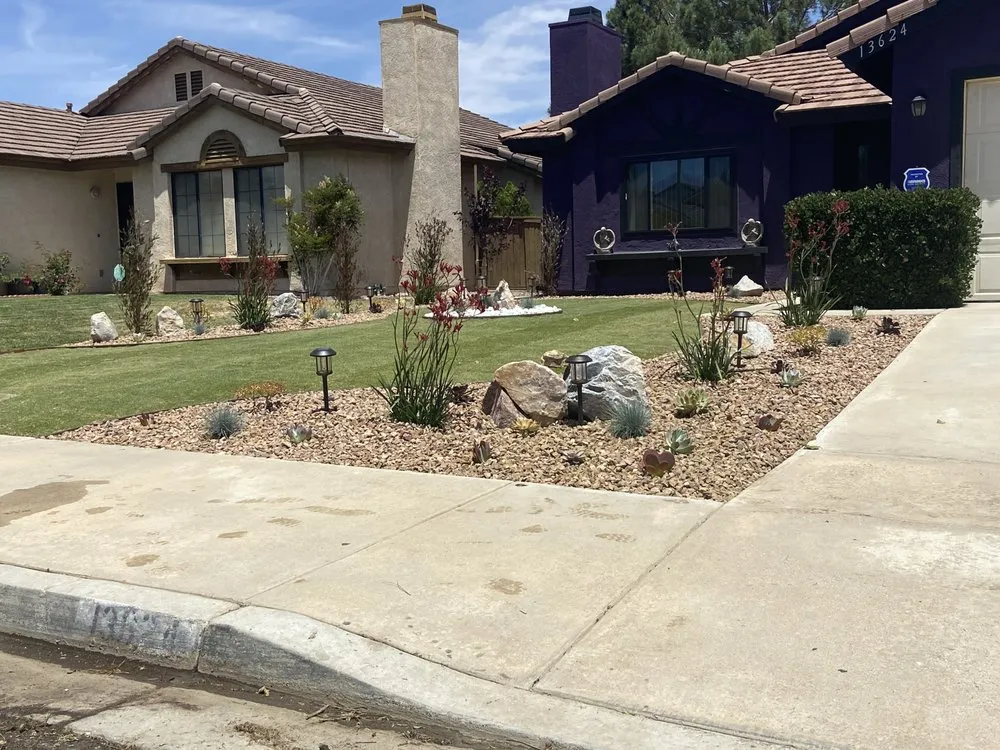 Custom yard maintenance in Victorville, CA by El Jardinero Landscape