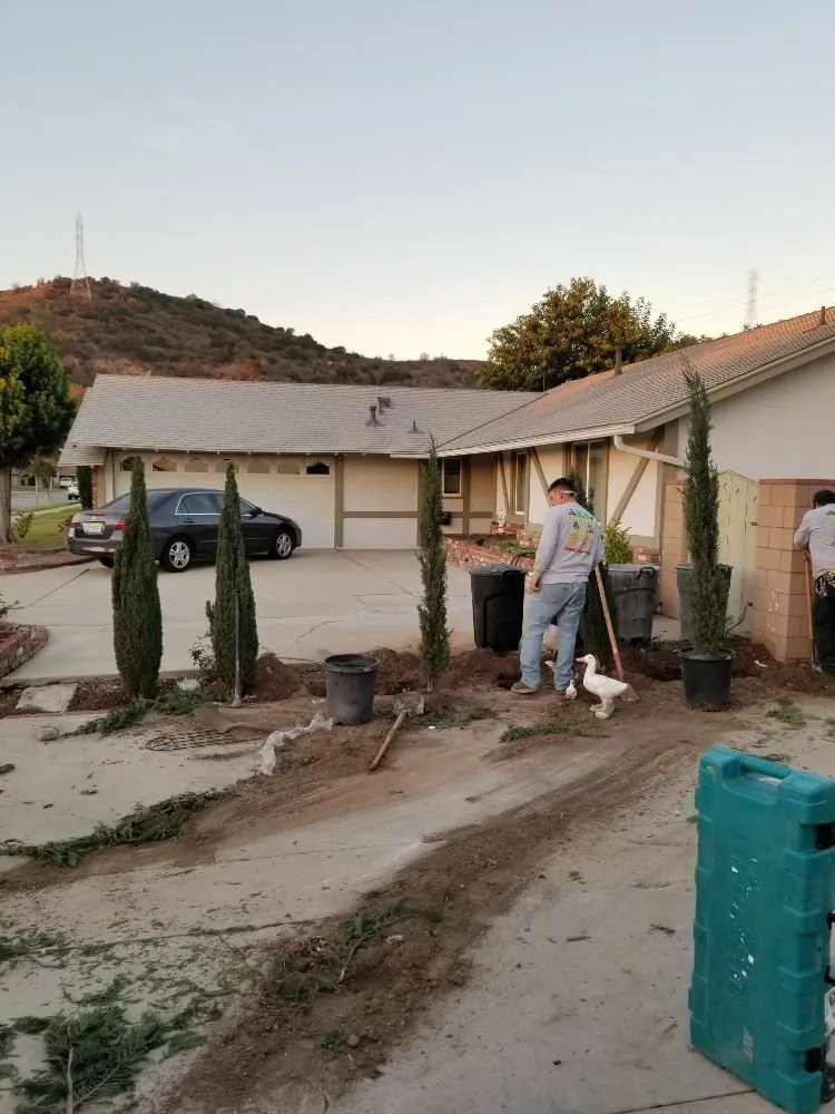 Custom residential landscaping in West Covina, CA - E.L Landscaping & Masonry