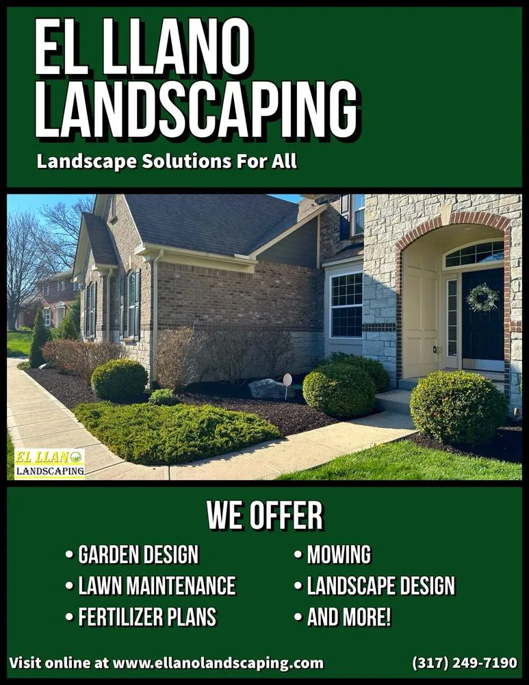 Affordable lawn care service for outdoor upgrades across Indianapolis, IN - El Llano Landscaping