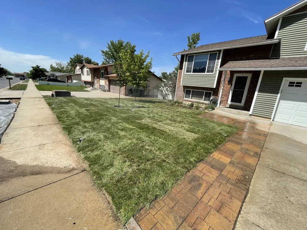 Expert residential landscaping in South Weber, UT by El Macho Landscaping