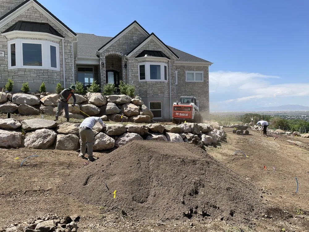Professional garden landscaping for outdoor upgrades across South Weber, UT - El Macho Landscaping