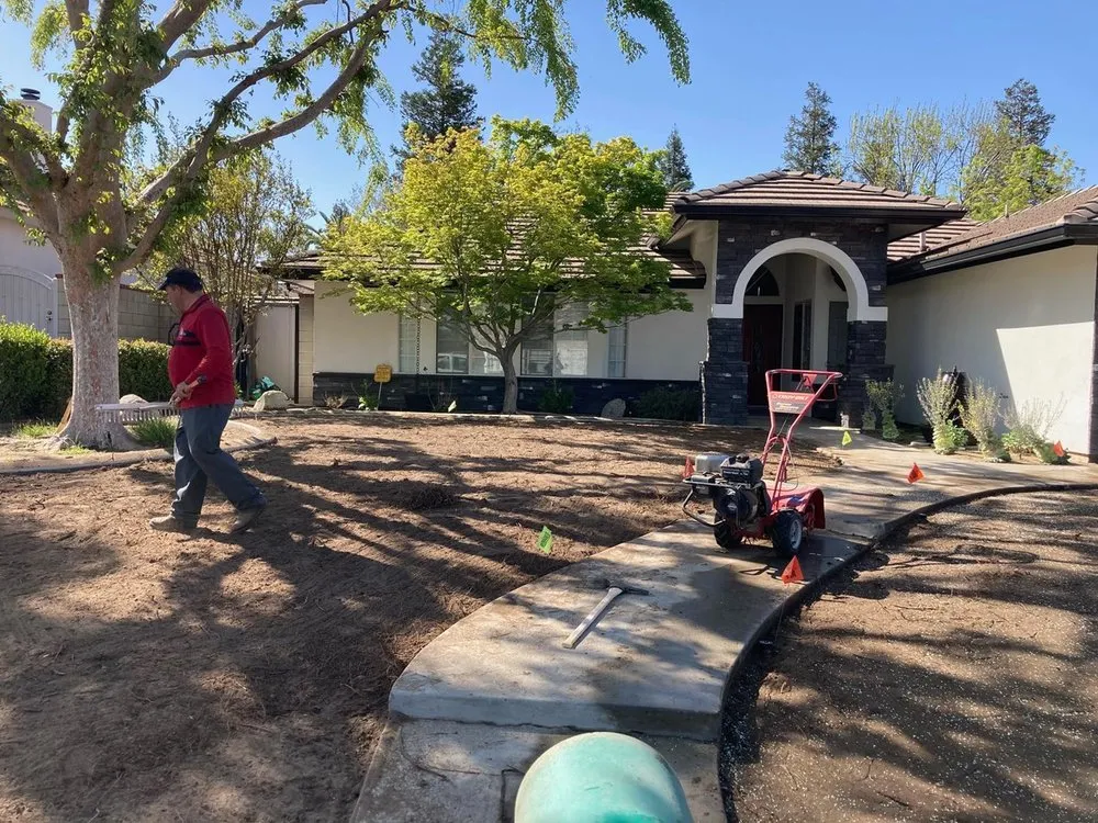 Professional outdoor landscaping in Bakersfield, CA by El Maguey Landscaping